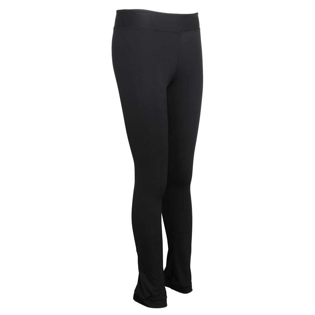 Milageto Eiskunstlauf Training Lange Hosen Damen Warme Strumpfhosen