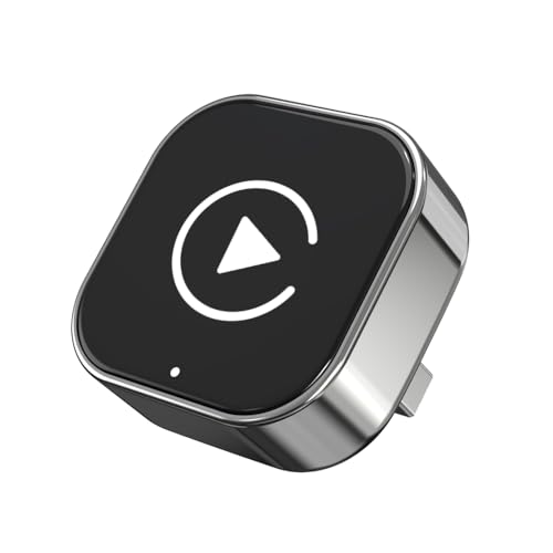 ABEAUROOSE Wireless CarPlay Adapter, Wired to Wireless for CarPlay, Mini USB Design Car Play Adapter, Plug and Play, Stable Connection - image 1