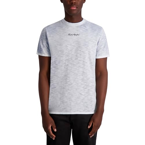 T-shirt Karl Signature Manches Courtes Col Rond Homme Mode Urbaine Chic