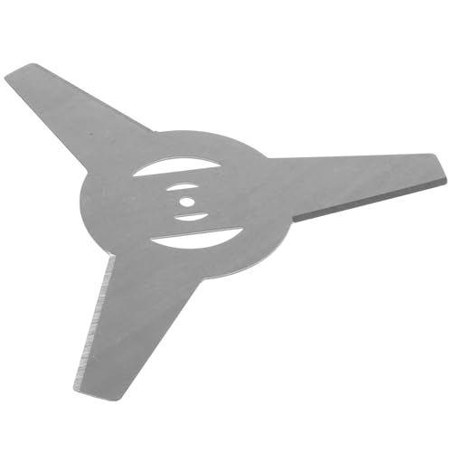 Happyyami 草刈機替刃 属製トリマー刃 耐摩耗性 ガーデントリマー 芝刈機対応 多機能交換用パーツ 草刈り機刃研ぎ不要 簡単装着