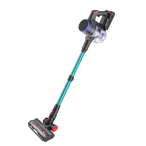 VACTechPro V15 Ultra - Escoba eléctrica inalámbrica, verde