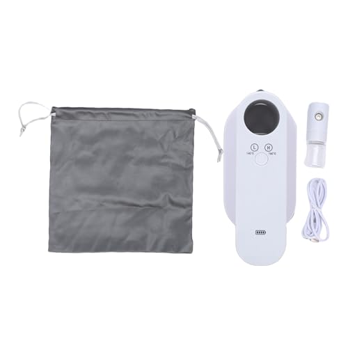 Fabater Plancha Inalámbrica Plancha Eléctrica Portátil para Ropa, Calentamiento Rápido de 30 Segundos, 2 Configuraciones de Calor 140 ℃ y 160 ℃, Uso Liviano de 40 Minutos con Bolsa de