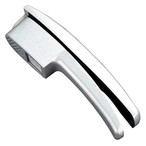 FELTECHELECTR Multipurpose Garlic Press Tool Aluminum Alloy Garlic Slicer Easy to Clean Kitchen Gadget and Ginger Preparation