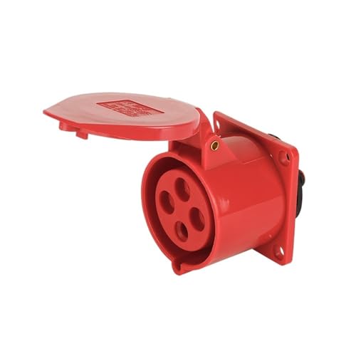 Prise encastrée aéronautique 32A IP44 SF 324 pour alimentation triphasée