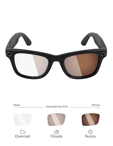 Image of Mryok Replacement Lenses Compatible with Ray-Ban Meta Wayfarer Gen 2 RW4012 50mm / RW4006 50mm Smart Glasses, HD Polarized