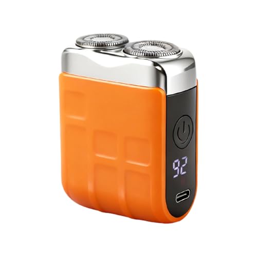 Afeitadora eléctrica para hombre, con pantalla LED inalámbrica, portátil, impermeable, para el cuidado personal, afeitado facial para hombre para uso diario | Para barba, viaje, cumpleaños, escuela