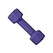 CAP Barbell Neoprene Coated Dumbbell Single, 4-Pound, Purple, SDN4-004
