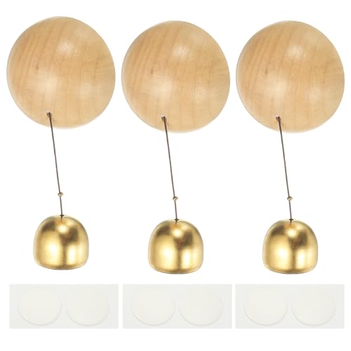 Sonnettes de magasin PATIKIL anti-intrusion : cloches magnétiques de porte en bois