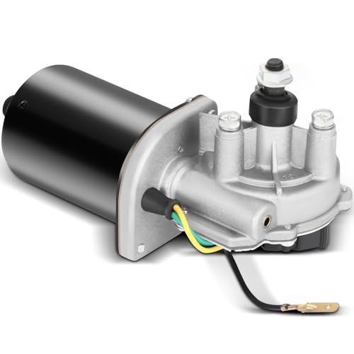 SCITOO Windshield Wiper Motor Assembly Fit For Dodge For Ram 1500 | Direct fit for 1997-1999 For Dodge For Ram 1500|Replaces OE 55076549AC,620-00826,85-3000|4 Pins|Fit for Front Wiper Motor