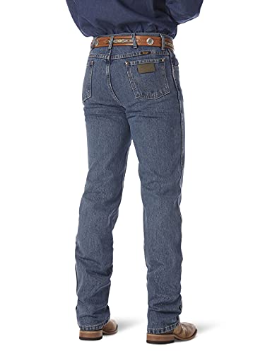 Wrangler 0936 Cowboy Cut Slim Fit Jean0936 dżinsy Mężczyźni, Surowy kamień, 33W / 32L