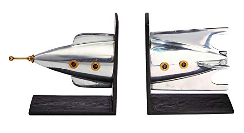 Pendulux, Rocket Cast Bookends, Book Organizer