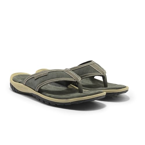 Image of Woodland Men's Leather Slippers