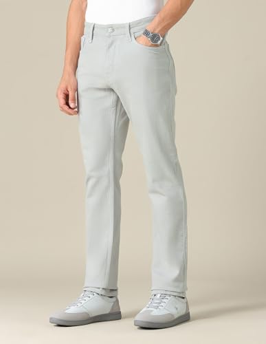 Image of U.S. Polo ASSN. Denim Jeans for Men - Slim Tapered Fit, Mens Jeans for Office & Regular Wear