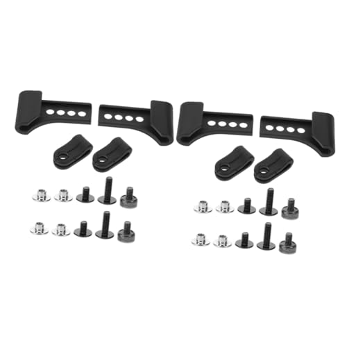 VANZACK 2 Pairs Sports Helmet Buckle Set Baseball Helmet Padding Kit Visor Clips