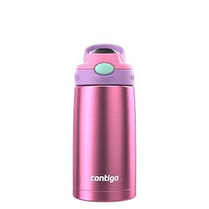 Contigo Autospout Water Bottle with Straw 13 oz Azalea/Pansy