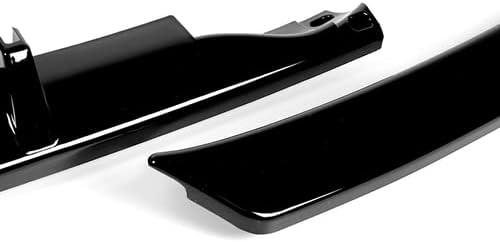 3 Pieces Front Bumper Lip Spoiler Splitter Side Body Kit Trim Protection Compatible with 2008-2012 Audi A5 Quattro & Compatible with 2010-2012 Audi A5, 2009 2010 2011 (Painted Black)