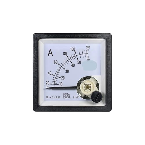 Instrument AC double échelle YT48 pour mesure d'intensité en tableau - 6