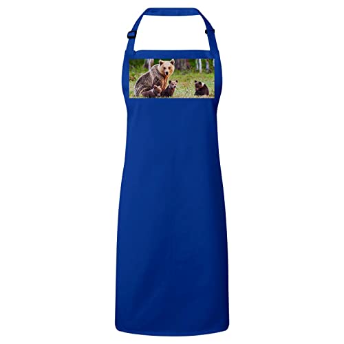 Tablier Cuisine Ours Photo Animaux Sauvages idéal pour vos barbecues