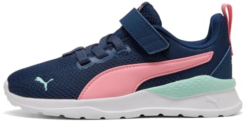 PUMA Unisex Kinder Anzarun Lite Ac+ Ps Sneaker, Persian Blue Pinkscape Mint Melt, 31.5 EU