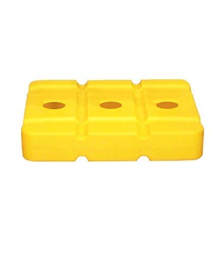 Image of Ciko Junior and Senior Hard Plastic Cricket Wickets Set for Kids for Age Group 3 to 10 Years (3 Piece Wickets, 2 Bails, Base, 20 inch and 30 inch Wickets Length (10+ to Adult)