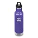 Klean Kanteen Blooming Iris Classic Vacuum Insulated Storage with Loop Cap, 20-Ounce
