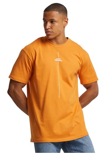 Merchcode Mp0006978-think Different Heavy Oversized tee Camiseta, Naranja Olvidado, L para Hombre