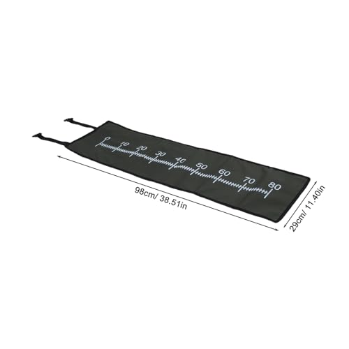Kisangel Portable Fish Measuring Tape High Precision Carp Fishing Accessory Fish Bump Board - Image 2