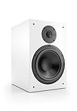 Nubert nuBox 383 Regallautsprecher | Lautsprecher für Stereo & Musikgenuss | Heimkino & HiFi Qualität auf hohem Niveau | Passive Regalbox mit 2 Wege Technik | Kompaktlautsprecher Weiß | 1 Stück