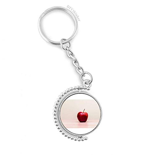 Porte-clé rotatif pomme pour organiser vos clés de voiture avec style