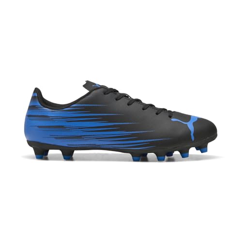 PUMA Mens Attacanto Ii Firm GroundArtificial Ground Soccer Cleats - Black, Blue - Size 9.5 M