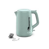 Moulinex Morning Plus Bollitore, 1,7 L, Indicatore per una tazza, Apertura con una sola mano, Facile...