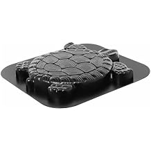 Turtle Shape Paving Mold, Decorative Stepping Stone Mould,Concrete Cement Mould Reusable Walkway Stamp for Garden Patio Sidewalk, DIY Stepping Stone Pavement 17.3 * 15in