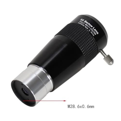 Espejo de aumento 5x apocromático de metal para eliminar distorsiones en telescopios 4