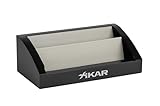 XIKAR Cutter and Lighter Merchandising Tray, Holds 8, Black