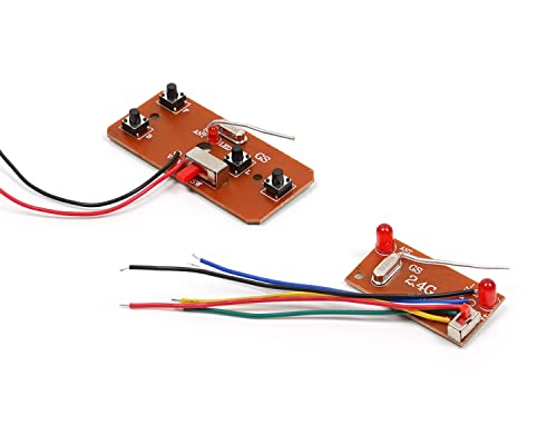 Pica Toys 2.4Ghz Wireless Remote Transmitter and Receiver Set - Accessories for Science Project...
