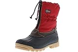  Vista Canada Polar Damen Winterstiefel Snowboots Thermo-TEX Innenschuhe rot, Größe:39/40, Farbe:Rot