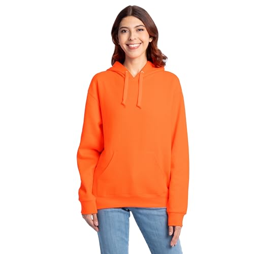 Image of Fruit of the Loom Men's Eversoft Fleece Pullover Hooded Sweatshirt, Moisture Wicking & Breathable