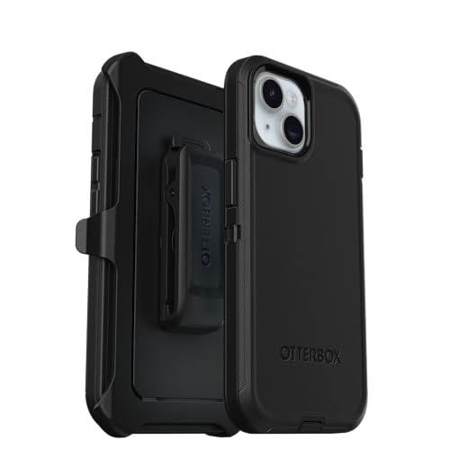 Image of OtterBox iPhone 17e, 16e, 15, 14, & 13 Defender Series Case - Black