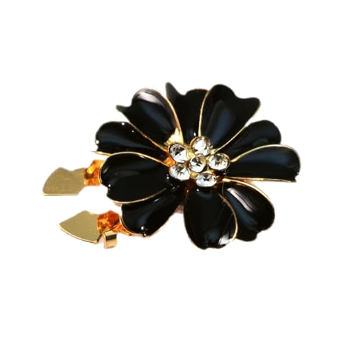 MFYOUPK Protège-boutons pour Chemisiers Femme,Décoration en Strass avec Clip en Forme de Fleur,Protège-boutons et Boutons de Manchette pour Femmes - pour la des Robes, des Jeans, Chemisiers en
