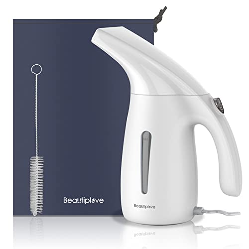 Steamer for Clothes，Mini Portable Garment Steamer Steam Iron for Home and Travel, Travel Pouch Included, Automatic Shut-Off Safety, 2021 Upgraded Version