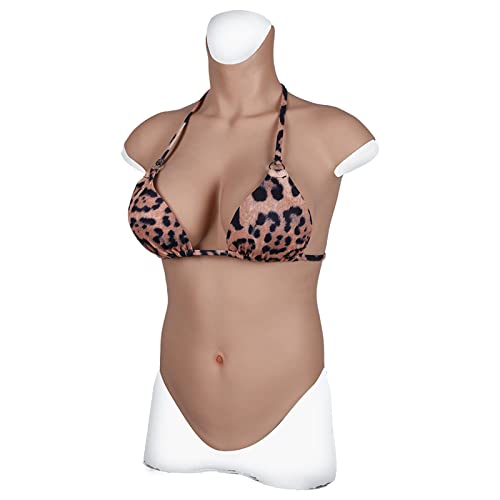 Faux seins en silicone bonnet E pour soirées cosplay et tenues décolletées - 2
