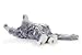 Joy for All Robotic Reclining Silver Grey Cat - for Age Related Memory Loss & Caregivers