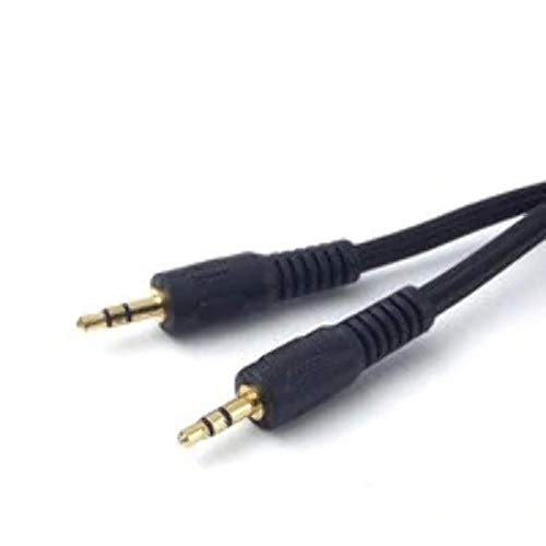 Cable Jack 3.5mm macho a macho 5m negro miniatura 1