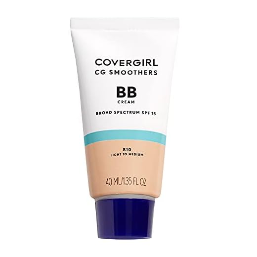 COVERGIRL Smoothers Lightweight BB Cream, 1 Tube (1.35 Ounce), Light to Medium 810 Skin Tones, Hydrating BB Cream with SPF 21 Sun Protection (Packaging May Vary)