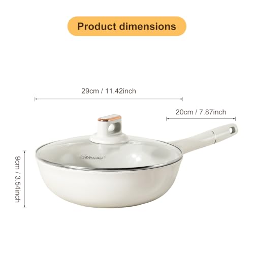 UMETRE 11 Inch Ceramic Coated Wok