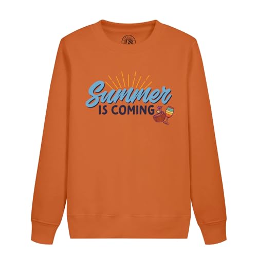 Sweatshirt enfant Summer is Coming pour les vacances d'été à la plage