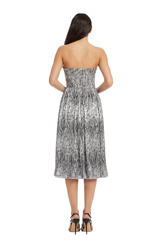 Dress the Population Women's Nadine Fit and Flare Midi Dress3