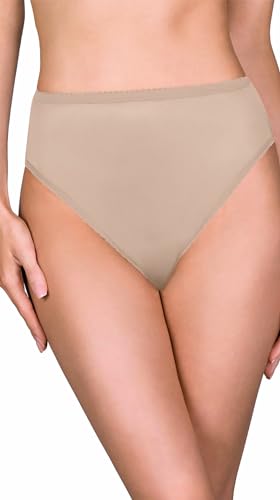 Image of Shadowline Women's Panties - Hi Cut Nylon Brief (3 Pack)