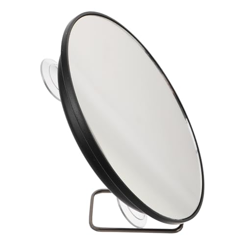 Miroir de maquillage portable 10x compact avec support noir maison