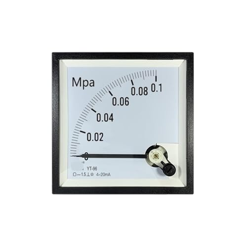 Indicateur de pression CP96 4-20mA DC 6Mpa pour tableau industriel